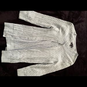 Grey 3/4 Sleeve Cardigan